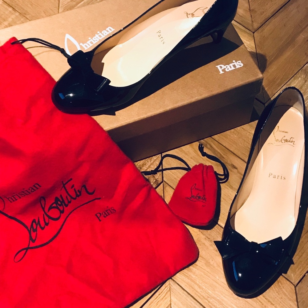Christian Louboutin Minima 45 Black Size 37